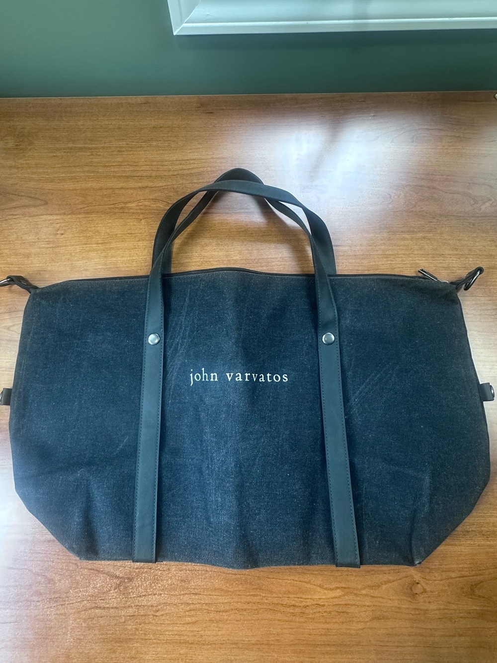 John Varvatos Weekender Canvas Tote Bag